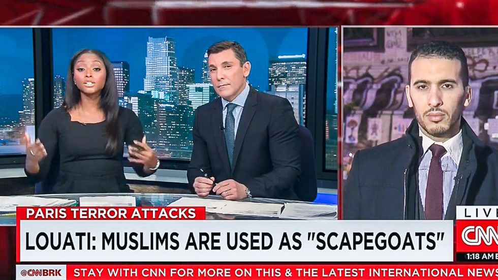 WATCH: CNN anchors berate innocent Paris Muslim because he won't 'accept responsibility' for attack