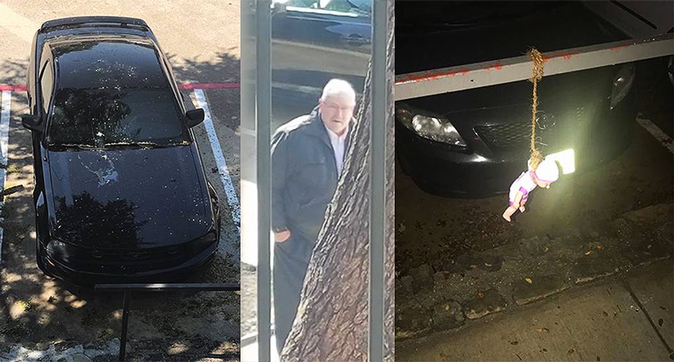 Texas ex-arson investigator hung a doll with a noose outside his black neighbor's apartment: police
