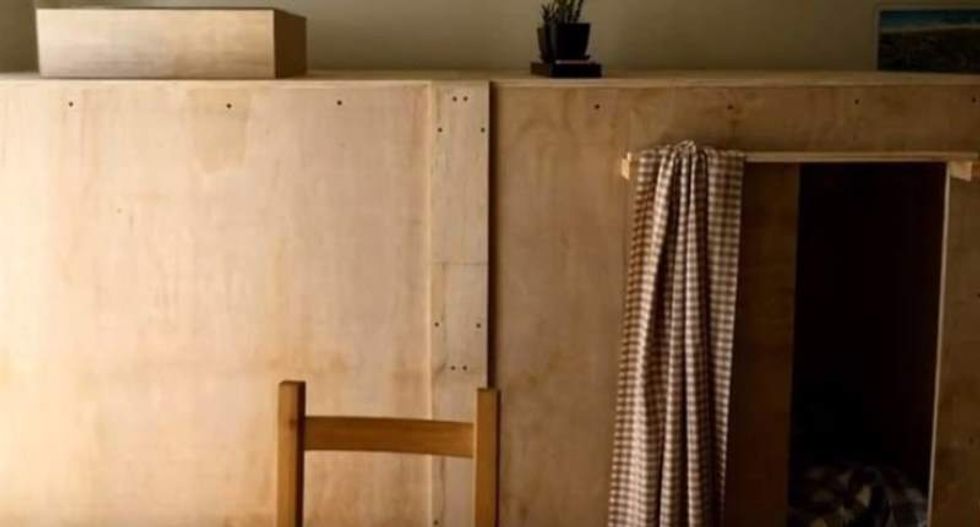 San Francisco man rents $400 'pod' bedroom inside friend's home -- then gets evicted
