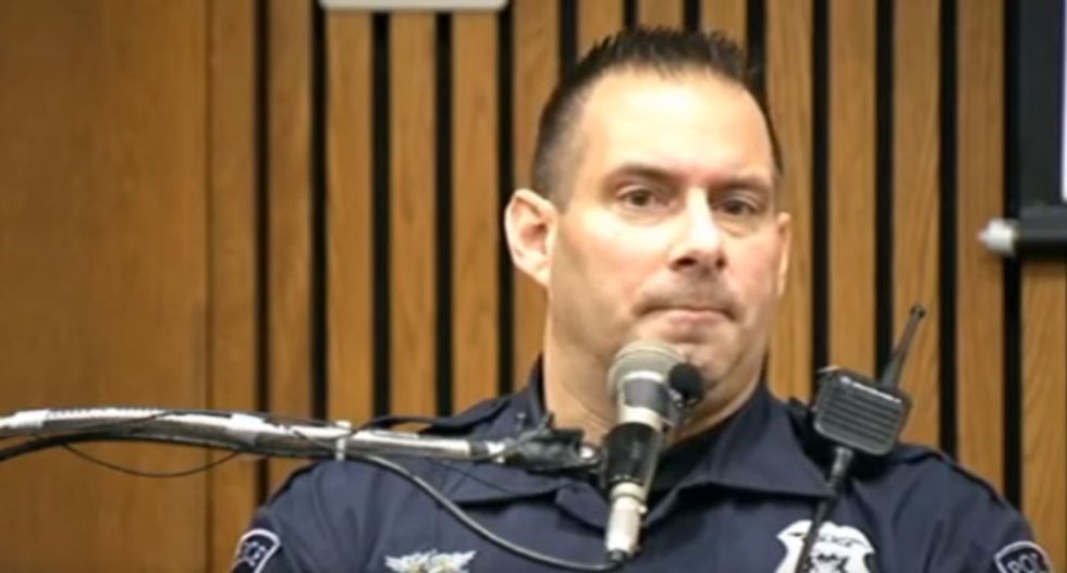 Convicted Detroit area cop can serve at boot camp for beating black motorist: court