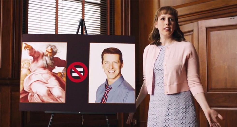 SNL mocks bakers forced to make 'gay wedding cakes' in 'God Is A Boob Man' film parody