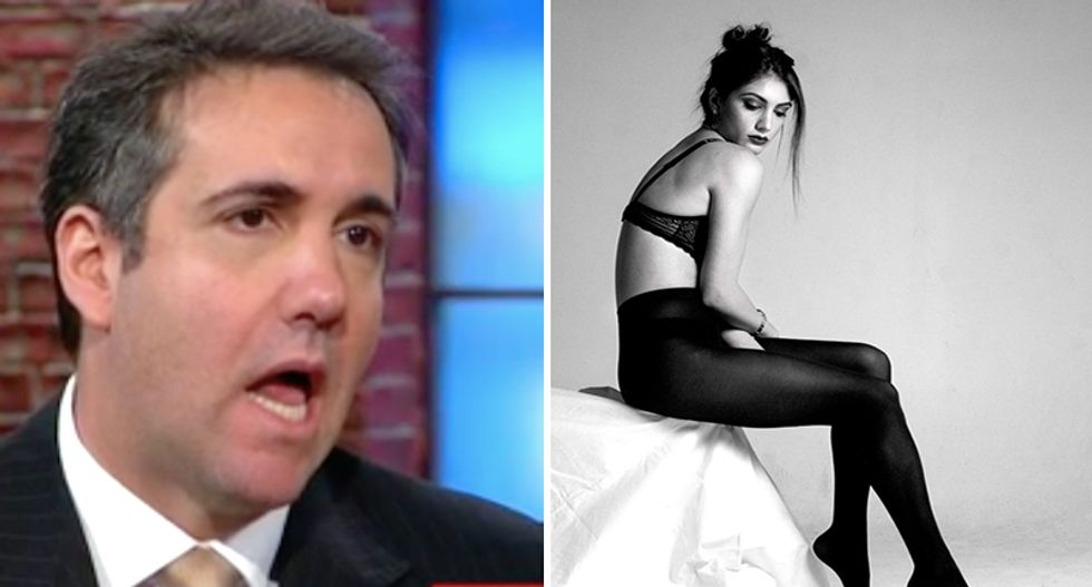 Trump lawyer Michael Cohen blasted after posting 'creepy' photo of 'beautiful' adult daughter in lingerie