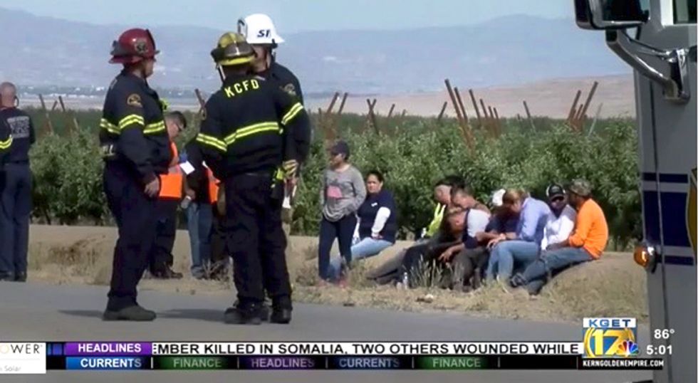 Farmworkers get sick after Trump's EPA reverses Obama and approves poison that damages kids' brains