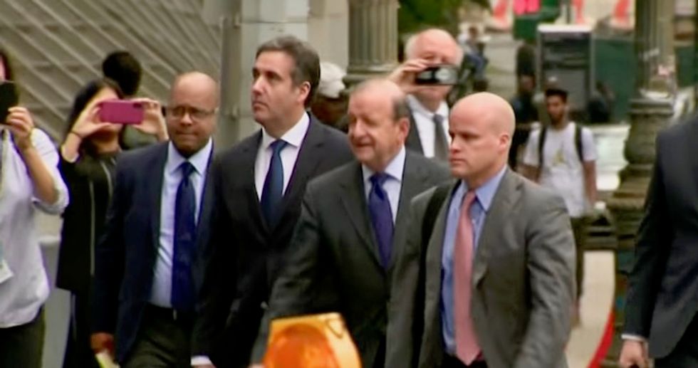 Michael Cohen now popular in New York as friends and strangers encourage him to become 'hero' that saves America from Trump: report