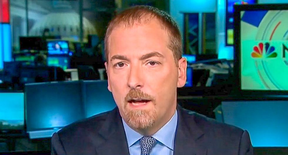 MSNBC’s Chuck Todd rattles off a terrifying litany of Trump’s foreign policy failures