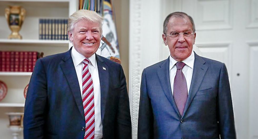Kremlin news agency that was in the Oval Office for Trump-Russia meeting brags to Russians about leaked intel