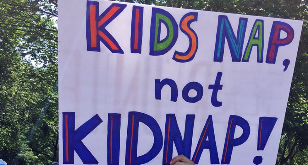 Here are the best protest signs from the #FamiliesBelongTogether marches