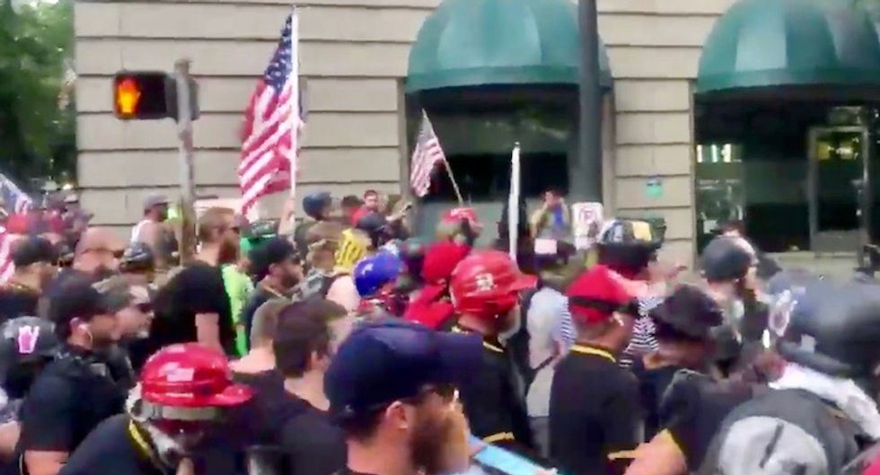 Is Portland the next Charlottesville? City braces for Saturday rally by violent right-wing groups