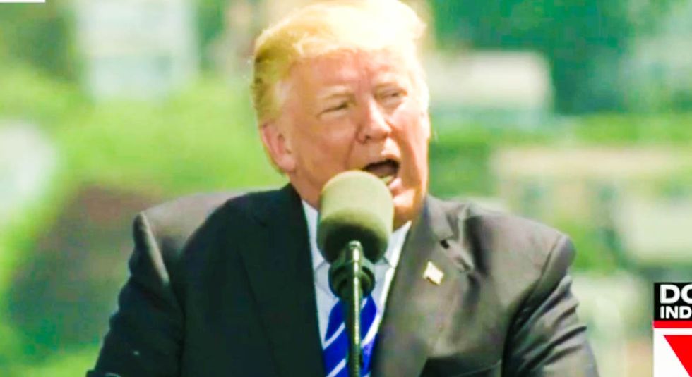 Furious Trump breaks Twitter silence with misspelled tweet complaining about ‘illegal’ Obama acts