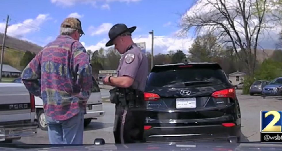 Video shows drunk Georgia Republican lying to cops during DUI arrest