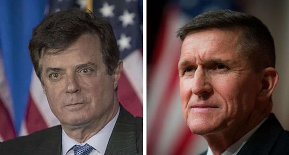 Flynn and Manafort emerge as 'key figures' in probe as special counsel takes over Russia investigation