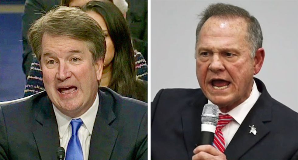 WATCH: Accused child molester Roy Moore vouches for Brett Kavanaugh in worst endorsement yet