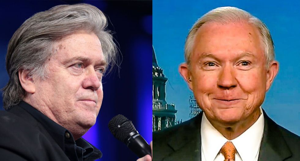 Steve Bannon recruited Jeff Sessions to run as anti-immigrant candidate before backing Trump: report