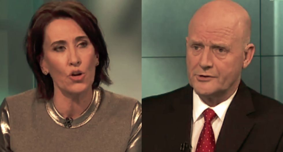 Woman journalist slams a sexist libertarian politician by asking why he's being so 'b*tchy'