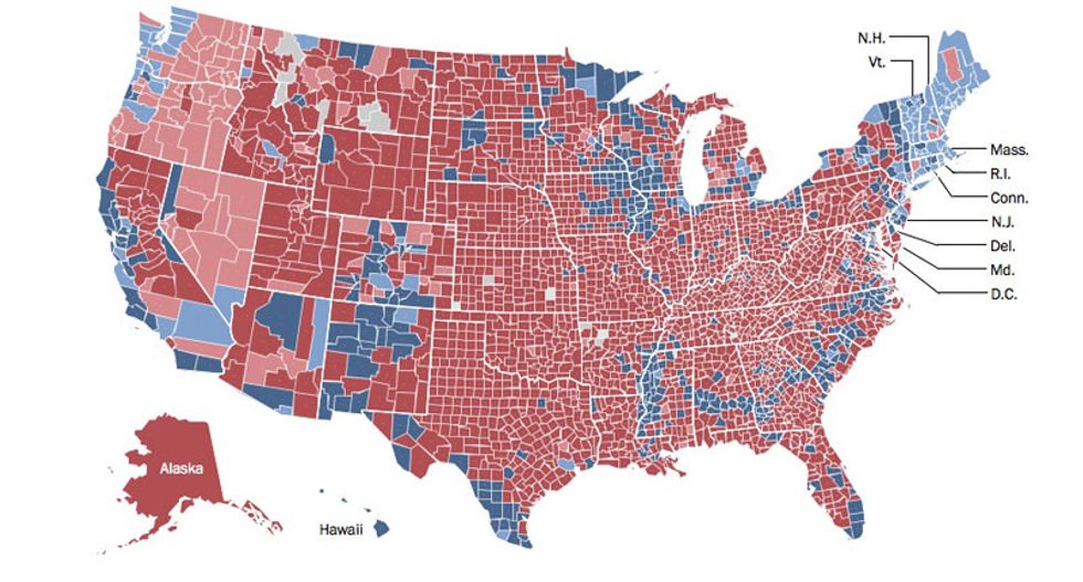 Forget swing states -- the presidential election will be determined by these 20 swing COUNTIES