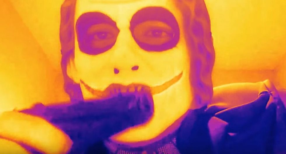 Man in Joker mask busted after vowing to murder one Arab person every week