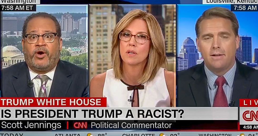Michael Eric Dyson stomps GOPer 'complicit' in Trump's racism: 'White folks like you need to find a spine'