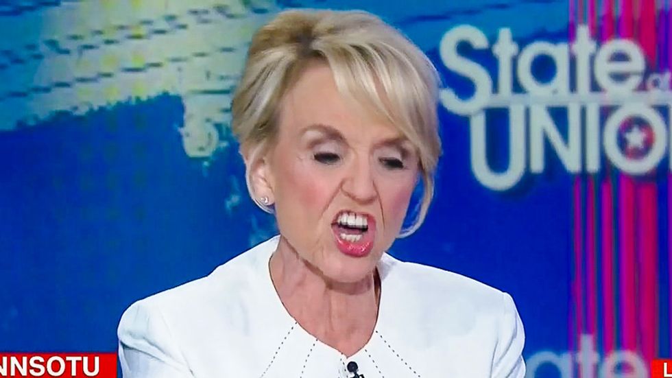 Jan Brewer goes berserk on CNN: 'I'm fed up' with being treated like a 'bigot' for backing Trump