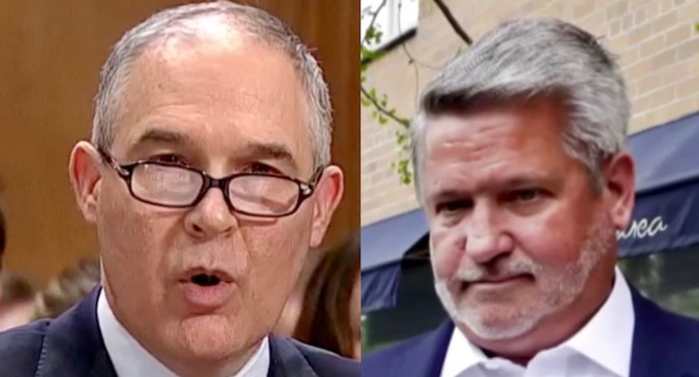 MSNBC analyst says new communications hire Bill Shine was behind Pruitt ouster: 'He's cleaning house'
