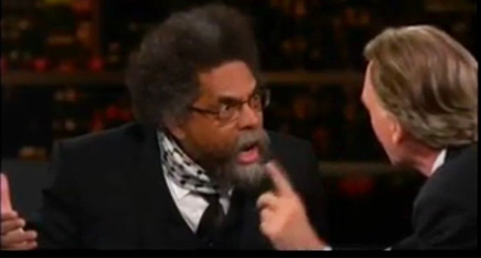 WATCH: HBO's Bill Maher gets into epic shouting match with Cornel West over Hillary versus Trump
