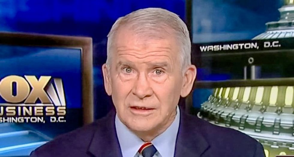 Oliver North blamed 'culture of violence' for school shootings -- but he helped sell violent 'Call of Duty' game