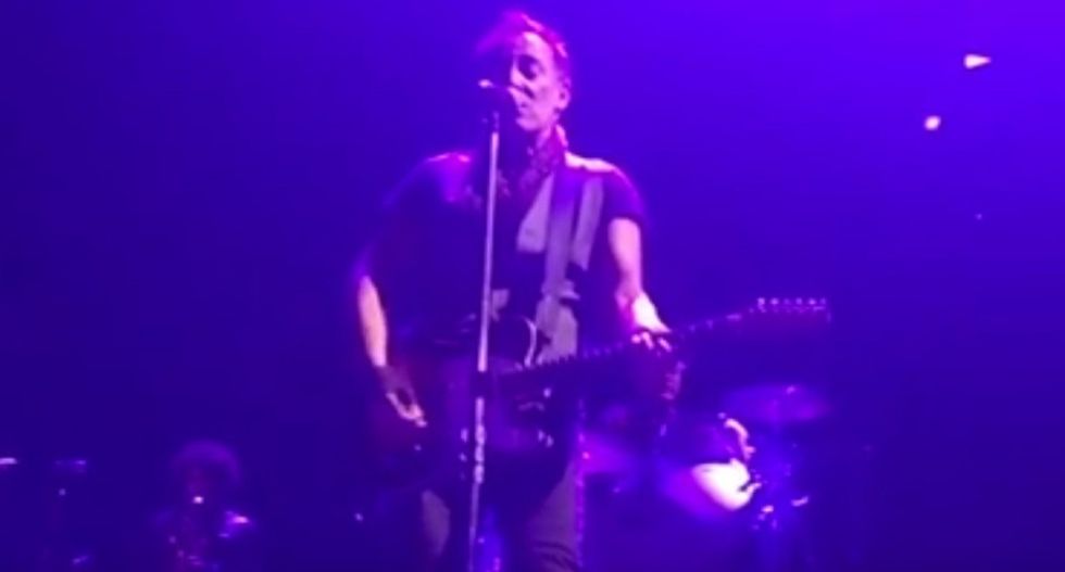 WATCH: Springsteen honors Prince with moving rendition of 'Purple Rain' during Brooklyn concert