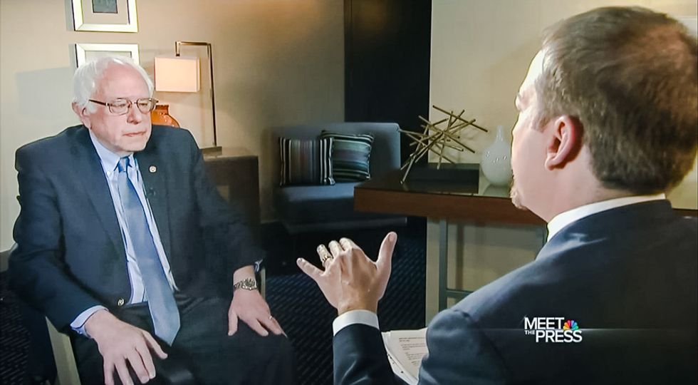 Chuck Todd suggests Bernie is done: 'Did we just hear the Bernie Sanders exit interview?'