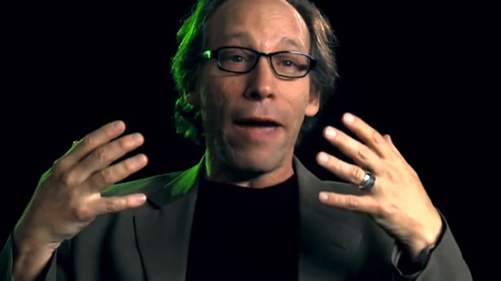 'I can tell you how Lawrence Krauss ended up in our film. He signed a release form and cashed a check'