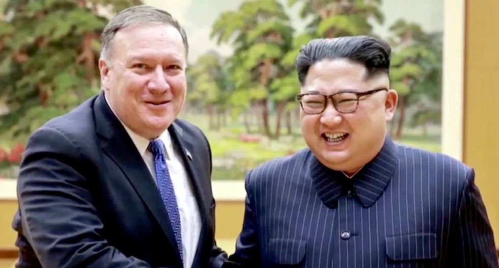 'Trying to put lipstick on a pig': MSNBC explains how Trump is spinning bungled North Korea negotiations