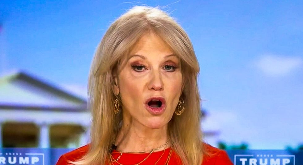 'Count every legal vote': Kellyanne Conway offers mixed message as Trump demands to 'stop the count'