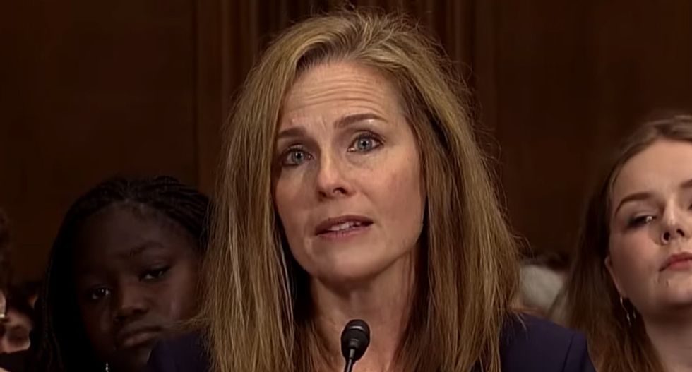 Ex-member of group tied to Supreme Court front-runner Amy Coney Barrett calls it a 'cult'