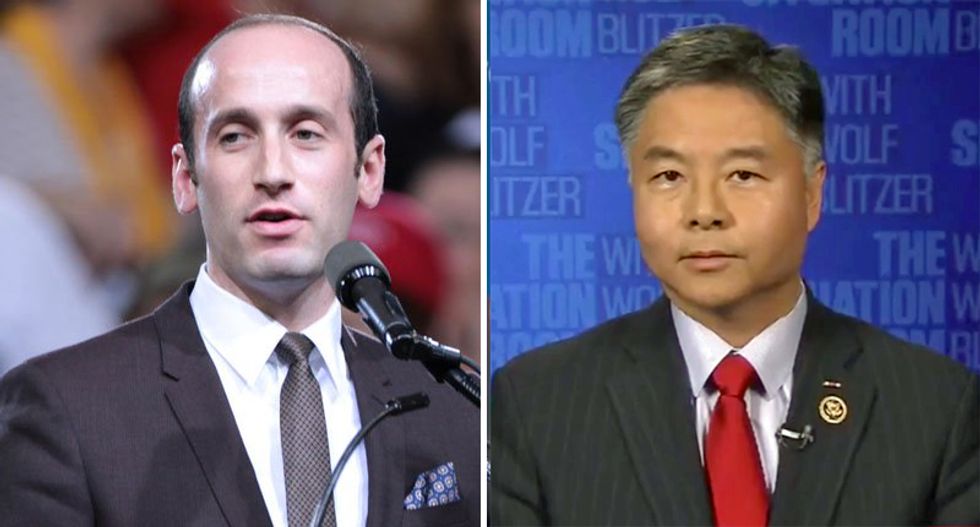 Ted Lieu hilariously slams Stephen Miller: Restaurants give me free food for opposing you