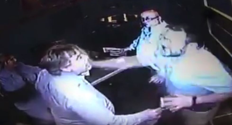 WATCH: Illinois councilman punched in the face after insulting Marines and calling man 'a f*cking spic'