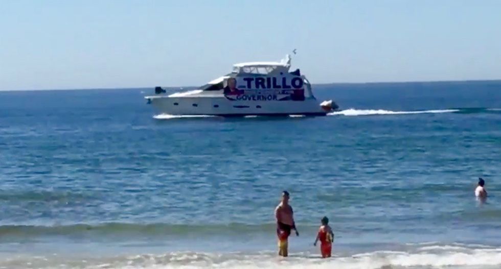 Rhode Island conservative gubernatorial candidate shipwrecks his yacht during campaign stunt gone awry