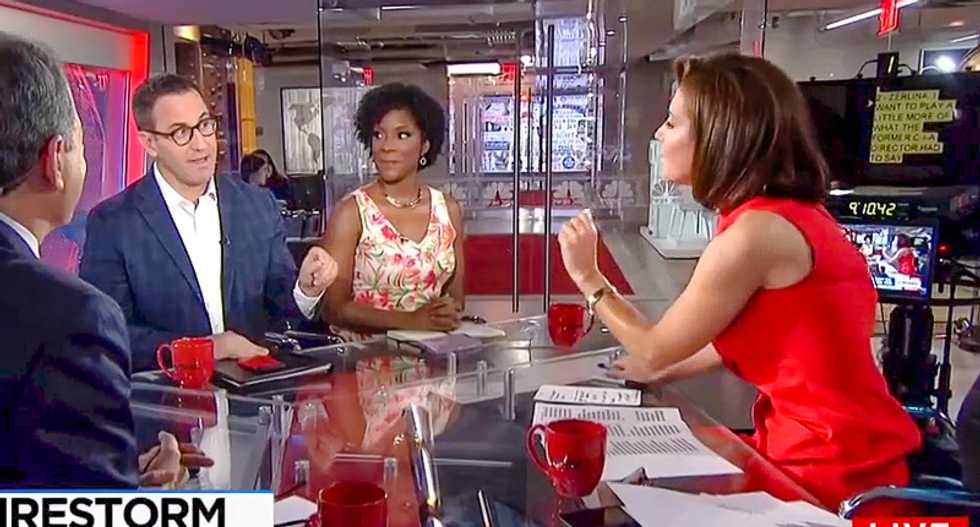 'The OMGs started 18 months ago': MSNBC host thrashes Trump surrogate over absurd Russia denials