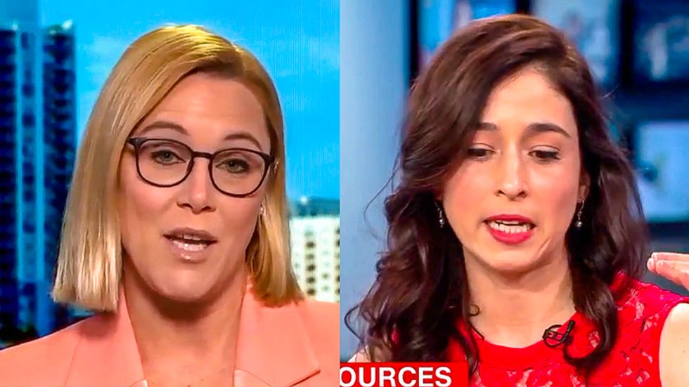 Columnist checks S.E. Cupp on live TV for deflecting Trump's lies: 'Whatever! We're not talking about Obama'