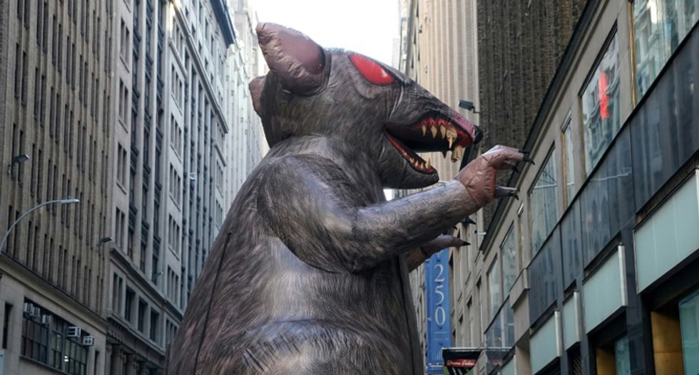 Here’s why giant inflatable rats are under attack in America