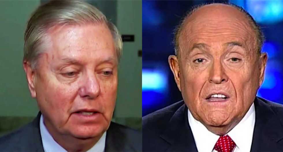 Lindsey Graham distances himself from Giuliani's 'suspicious' Ukraine conspiracy-mongering