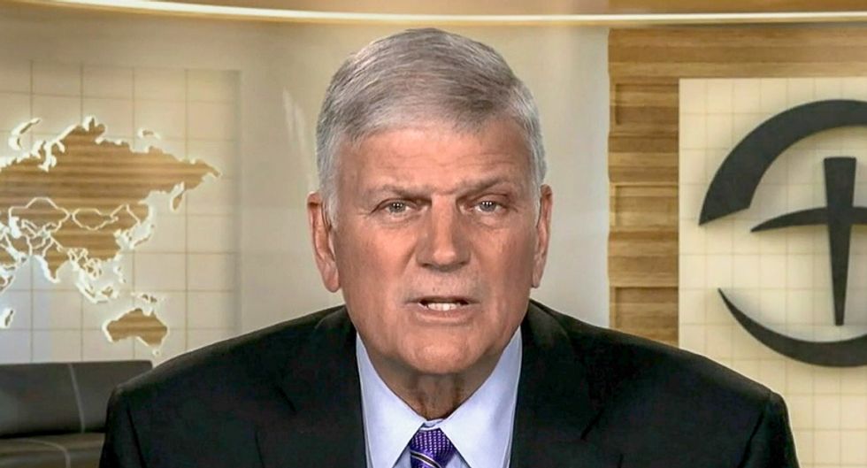 Franklin Graham links Hanukkah party stabbing to 'hatred for Trump': 'I blame people in the media'