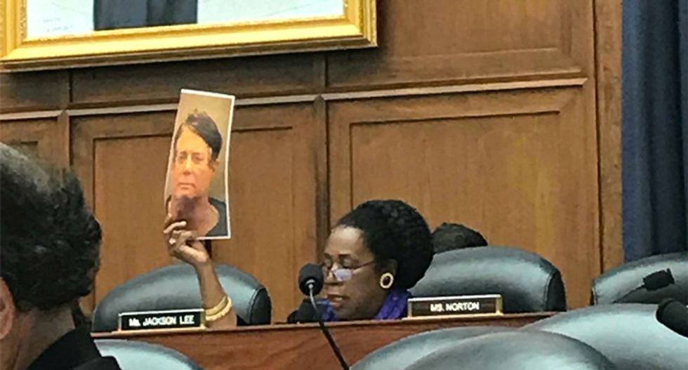 WATCH: Texas Dem goes line-by-line through all of Trump's links to Russia that have nothing to do with Peter Strzok