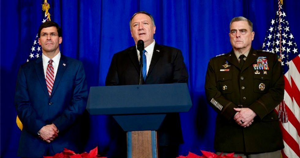 Senate Democrats demand Pompeo and Esper testify about Russian bounty plot