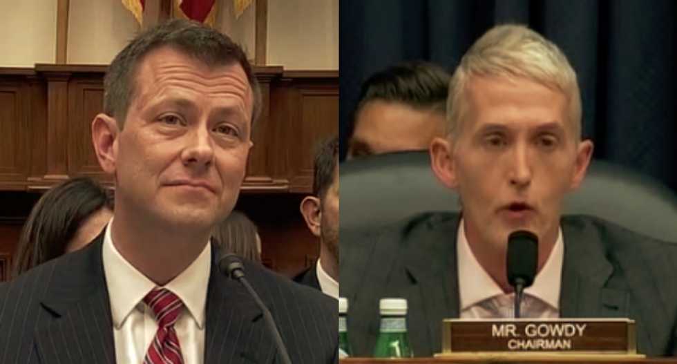 Watch Peter Strzok get in Trey Gowdy's face AGAIN and explain how real investigations are run