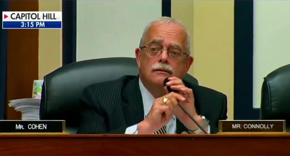 Strzok hearing Democrat brutally trolls GOP by reading into the record comments they made ripping Trump