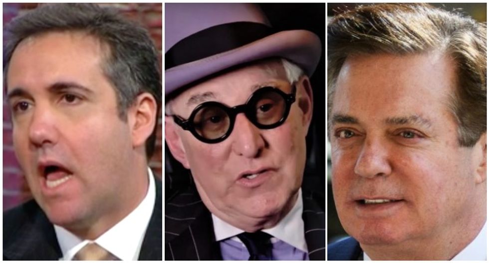 All the president's bag men: Here are the Trump cronies who were indicted, convicted or imprisoned this year
