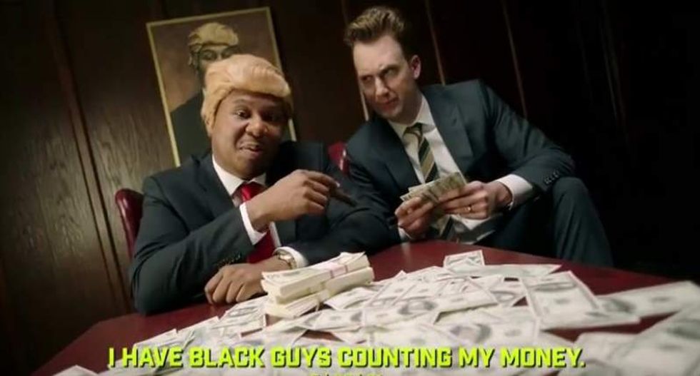 WATCH: 'The Daily Show' roasts Trump with his own rhetoric in an awesome hip-hop parody