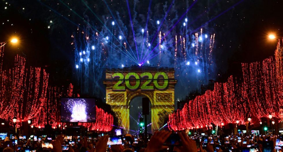 Tear gas and fireworks -- 2019 ends with a bang