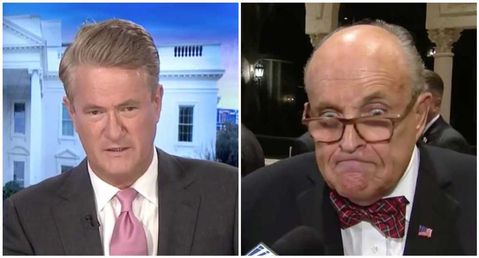 'I'm so confused': MSNBC's Joe Scarborough tries to untangle Rudy Giuliani's 'racketeering' rant