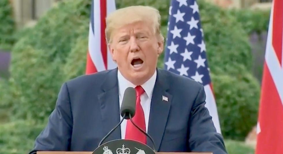 Head of European Union blasts Trump and accuses him of spreading 'Fake News'