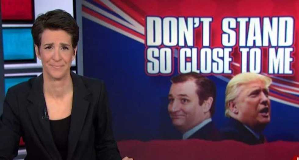Maddow ridicules Mike Pence and other Republicans playing the 'non-endorsement' game