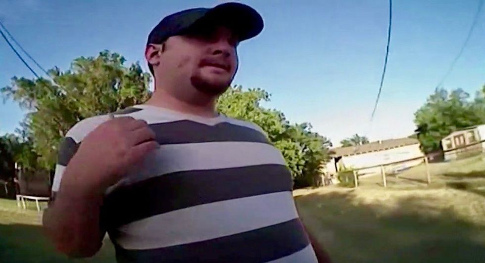 Watch: Texas cops taser autistic teen for throwing rocks in neighbor's yard -- then report he was on 'narcotics'